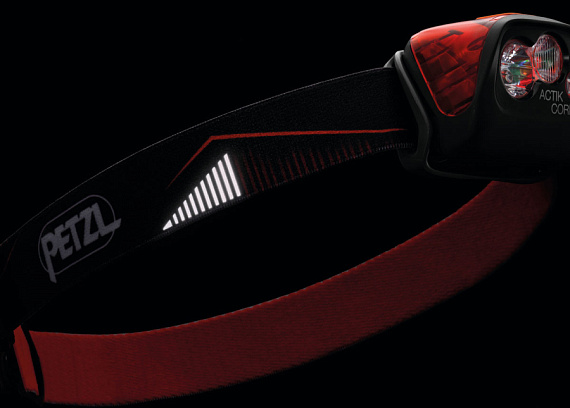 Фонарь Petzl Actik Core Red - Фото 3 большая