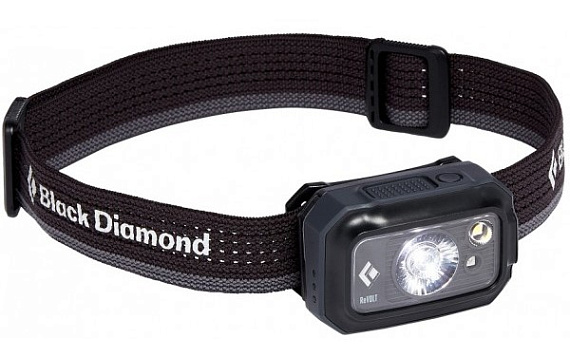 Фонарь налобный Black Diamond Revolt 350 Graphite - Фото 1 большая