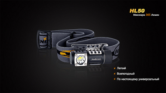 Налобный фонарь Fenix HL50 T6 - Фото 10 большая