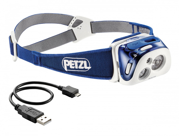 Фонарь Petzl Reactik Blue - Фото 1 большая