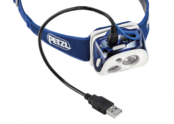 Фонарь Petzl Reactik Blue - Фото 3 большая