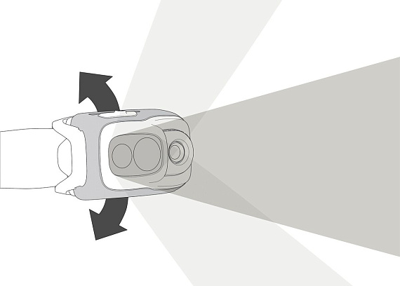 Фонарь Petzl Swift Rl White - Фото 3 большая