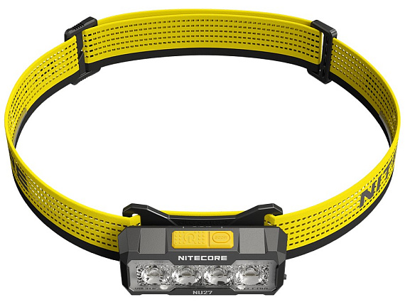 Налобный фонарь Nitecore NU27 Black - Фото 2 большая