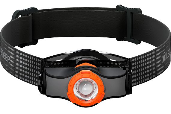 Фонарь Led Lenser MH3 Black/Orange - Фото 3 большая
