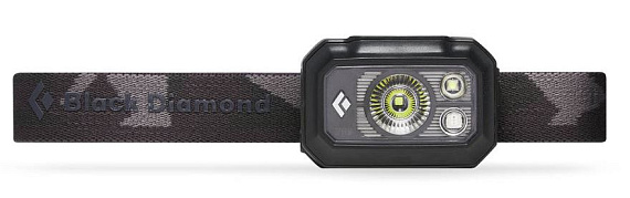 Фонарь налобный Black Diamond Storm 375 Black - Фото 1 большая