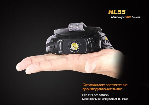 Налобный фонарь Fenix HL55 XM-L2 U2 - Фото 6 большая