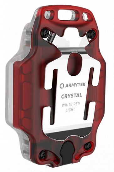 Фонарь Armytek Crystal красный - Фото 1 большая
