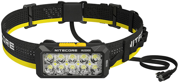 Налобный фонарь Nitecore HU2000 UHE - Фото 2 большая