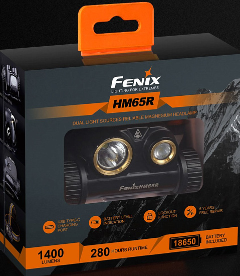 Фонарь Fenix HM65R - Фото 11 большая