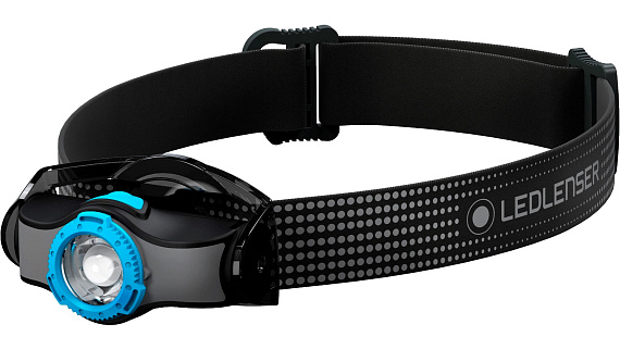 Фонарь Led Lenser MH3 Black/Blue - Фото 1 большая
