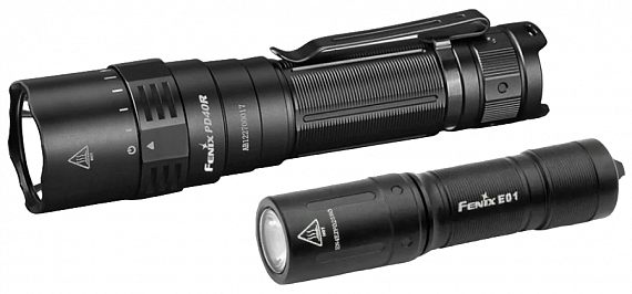 Набор фонарей Fenix PD40R V2.0+E01 V2.0 - Фото 1 большая