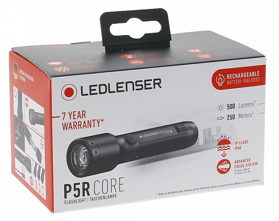 Фонарь ручной Led Lenser P5R Core - Фото 7 большая