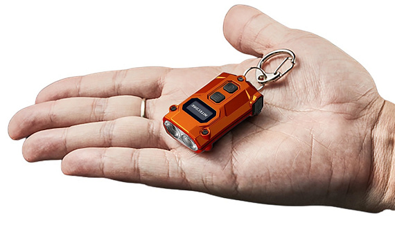 Фонарь-брелок Nitecore Tini3 Orange - Фото 2 большая