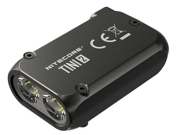 Фонарь-брелок Nitecore Tini2 Osram P2x2 Black - Фото 3 большая