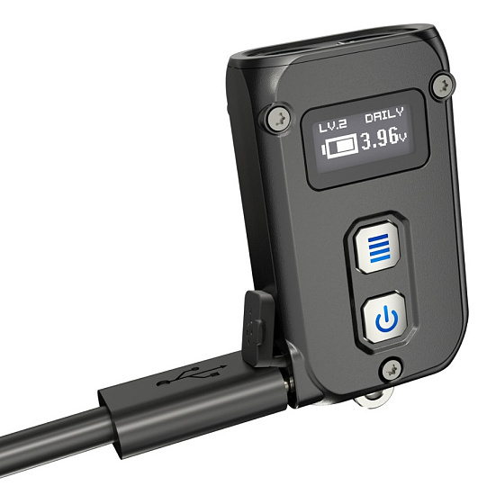 Фонарь-брелок Nitecore Tini2 Osram P2x2 Black - Фото 5 большая
