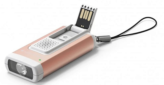 Фонарь Led Lenser K6R Safety Серебристо-Розовый - Фото 1 большая