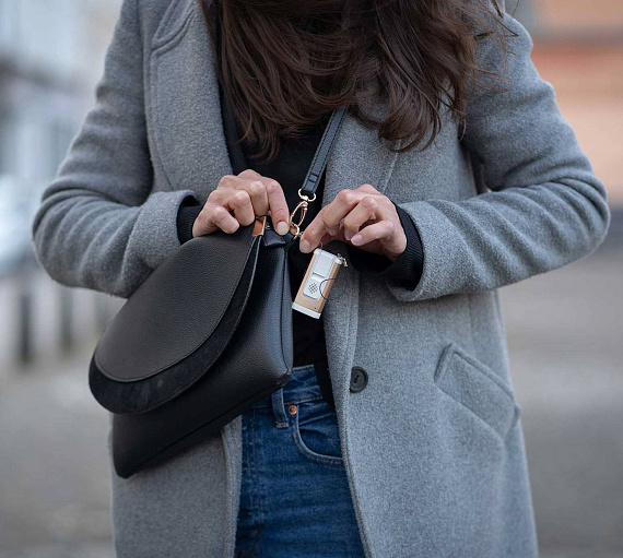 Фонарь Led Lenser K6R Safety Серебристо-Розовый - Фото 2 большая