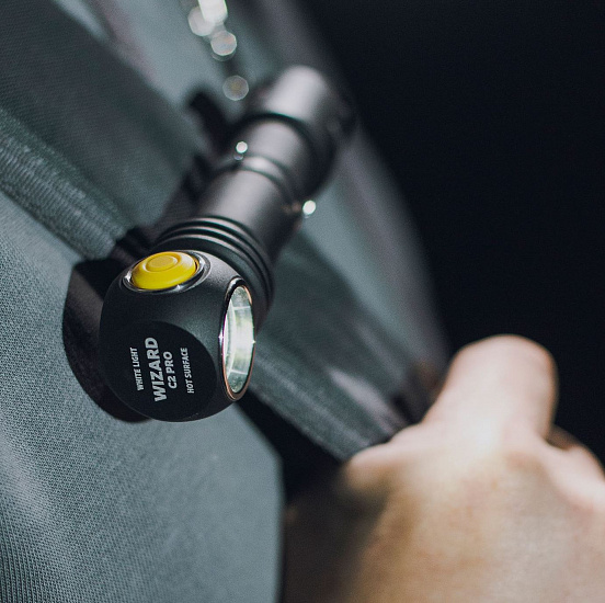 Фонарь Armytek Wizard C2 Pro Magnet USB теплый - Фото 5 большая