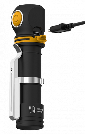 Фонарь Armytek Elf C2 Micro-USB теплый - Фото 14 большая