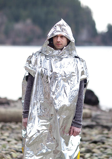 Защитное термо пончо Coghlan's  - Фото 2 большая