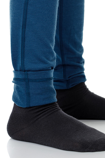 Кальсоны детские Icebreaker 200 Oasis Leggings Prussian Blue - Фото 5 большая