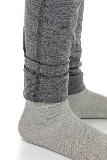 Кальсоны детские Icebreaker Oasis Leggings Gritstone - Фото 8 большая