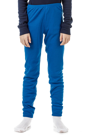 Кальсоны детские Odlo Warm Energy Blue - Фото 3 большая