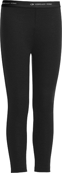 Кальсоны детские Icebreaker Compass Leggings Black - Фото 1 большая