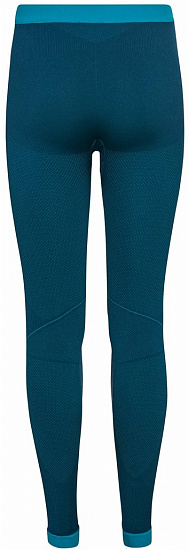 Кальсоны детские Odlo Performance Warm Deep Dive/Stunning Blue - Фото 2 большая