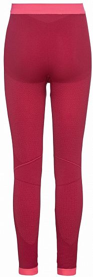 Кальсоны детские Odlo Performance Warm Deep Claret/Siesta - Фото 2 большая