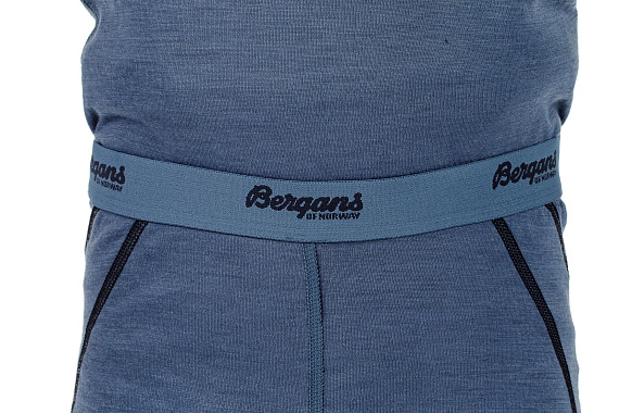 Кальсоны детские Bergans Akeleie Fogblue/Dk Navy - Фото 5 большая