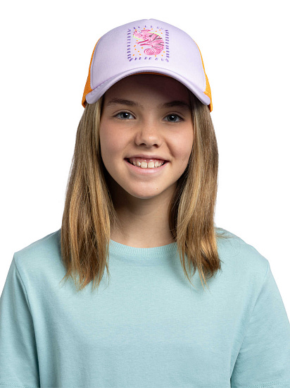 Кепка детская Buff Trucker Kalita Sheer Lilac - Фото 3 большая