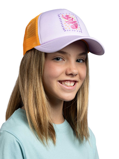 Кепка детская Buff Trucker Kalita Sheer Lilac - Фото 4 большая