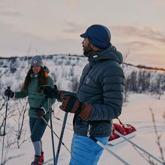 Кепка мужская Fjallraven Expedition Padded Cap Navy - Фото 5 большая