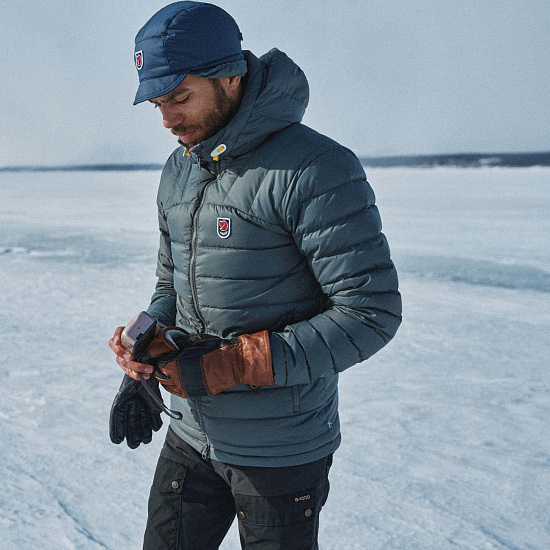 Кепка мужская Fjallraven Expedition Padded Cap Navy - Фото 6 большая