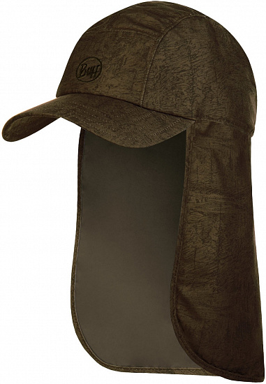 Кепка Buff Bimini Cap Zinc Khaki - Фото 1 большая