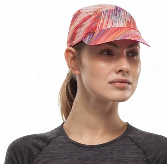 Кепка Buff Pack Run Patterned R-Jayla Rose Pink - Фото 4 большая