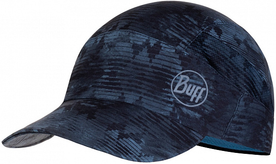 Кепка Buff Pack Trek Patterned Tzom Stone Blue - Фото 1 большая