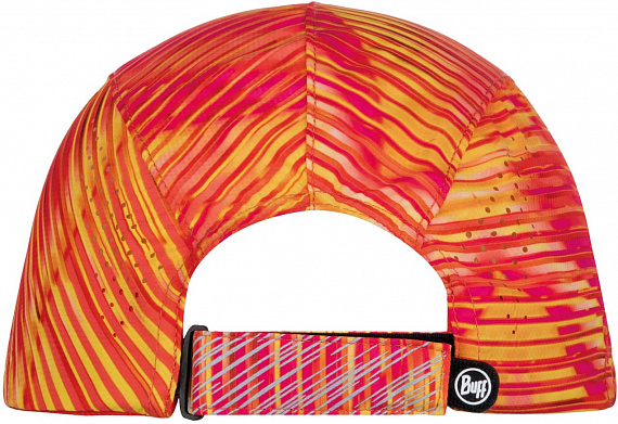 Кепка Buff Pro Run Patterned R-Zetta Coral Pink - Фото 3 большая