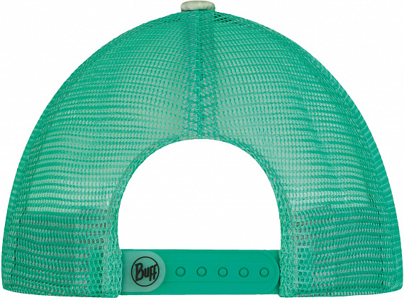 Кепка Buff Trucker Biome Aqua - Фото 2 большая