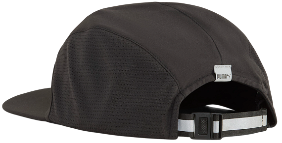 Кепка Puma Running Packable 5 Panel Black - Фото 4 большая