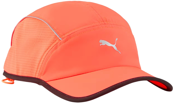 Кепка Puma Runner Short Visor 5 Panel Glowing Red - Фото 1 большая