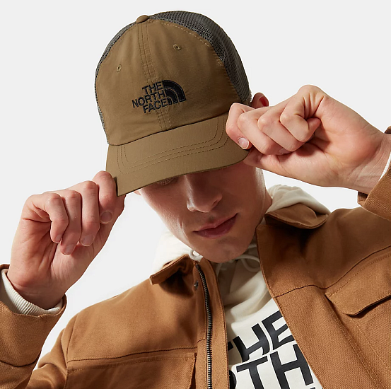 Кепка The North Face Horizon Trucker Military Olive - Фото 4 большая