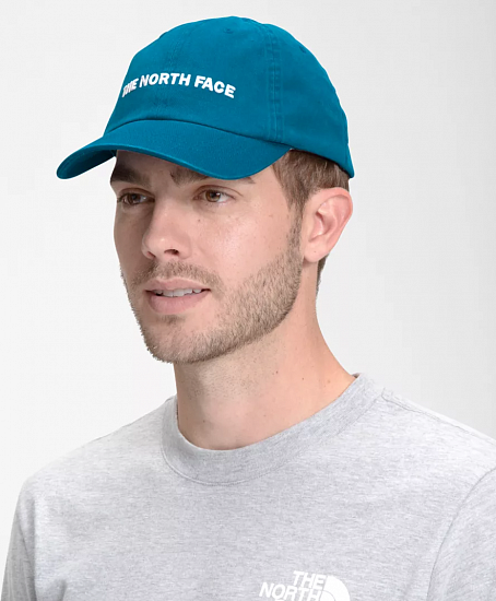 Кепка The North Face Horizontal Embro Ballcap Banff Blue - Фото 3 большая