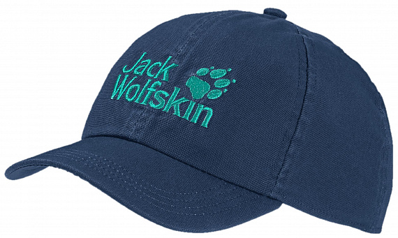 Кепка детская Jack Wolfskin Baseball Dark Indigo - Фото 1 большая