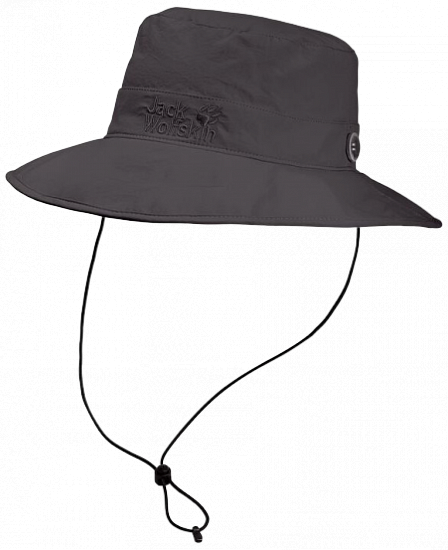 Панама Jack Wolfskin Supplex Mesh Dark Steel - Фото 1 большая
