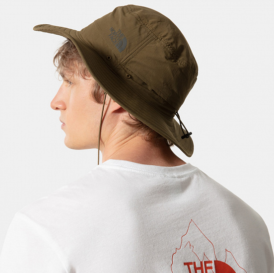 Панама The North Face Horizon Breeze Brimmer Military Olive - Фото 3 большая