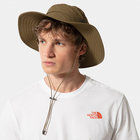Панама The North Face Horizon Breeze Brimmer Military Olive - Фото 5 большая
