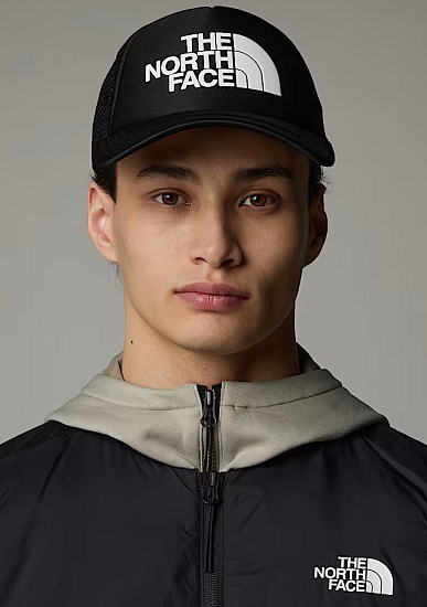 Кепка The North Face TNF Logo Trucker TNF White/TNF Black - Фото 2 большая