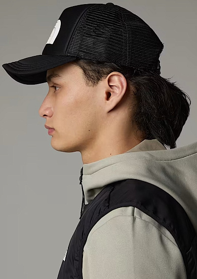 Кепка The North Face TNF Logo Trucker TNF White/TNF Black - Фото 3 большая